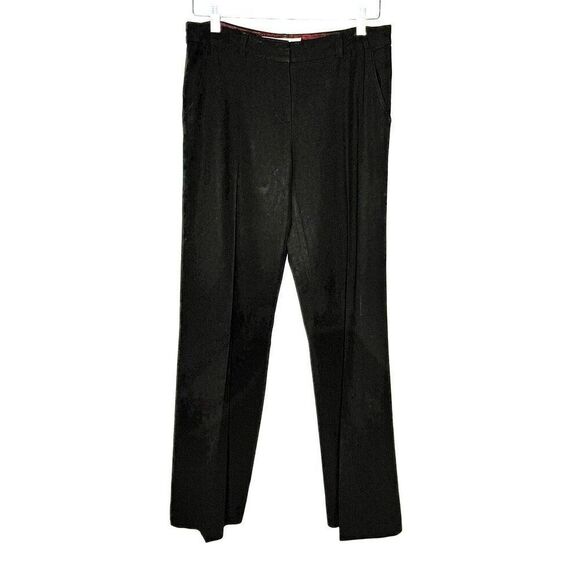 Trina Turk Low Rise Black Boot Cut Career Pants - Women’s US 4 - Picture 1 of 5